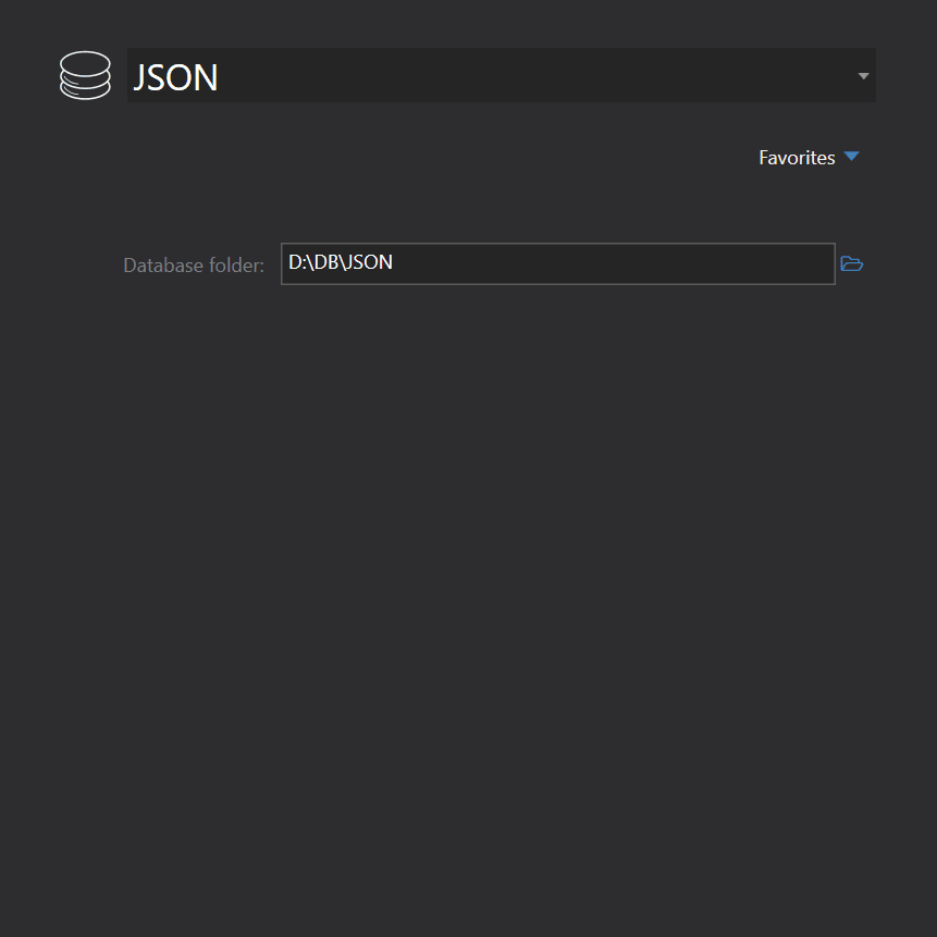 JSON connection